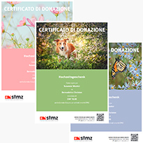 Certificato di donazione